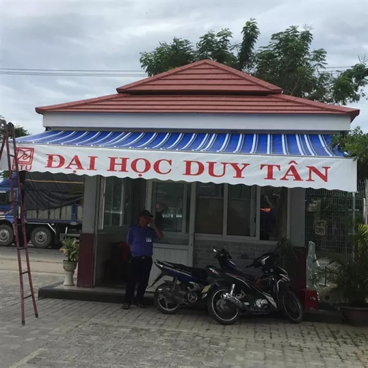 Mái Hiên Di Động Phòng Bảo Vệ Đại Học Duy Tân